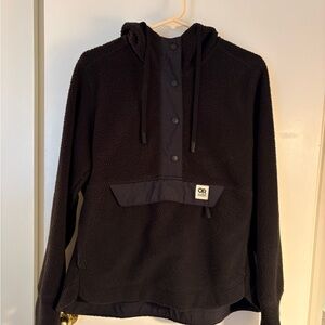 Outdoor Research Women's Grayland Black Fleece Pullover